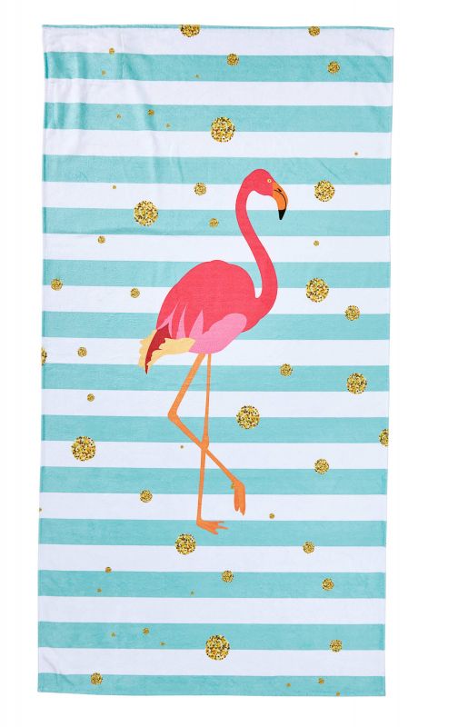 Пляжное полотенце Flamingo