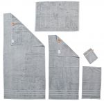 Махровое полотенце Daily Uni Silver