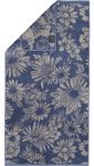 Махровое полотенце Cawo Edition Floral Nachtblau (638-10)