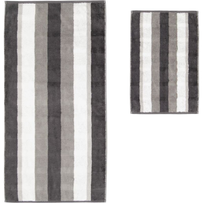 Рушник Cawo Noblesse Stripe Anthrazit (1087-77)