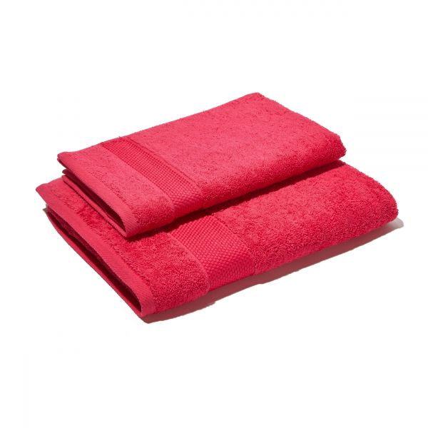 Махровое полотенце Miami Rosso Ciliegia