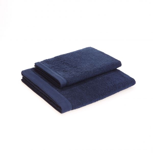 Махровое полотенце Mikado Blu Navy