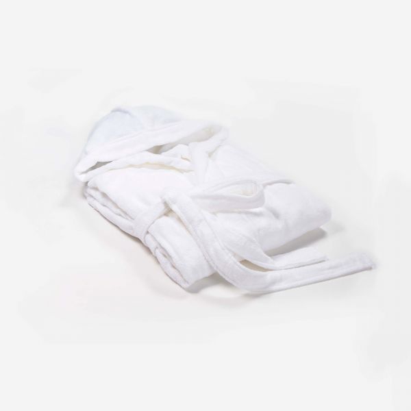 Махровый халат Basic Bianco