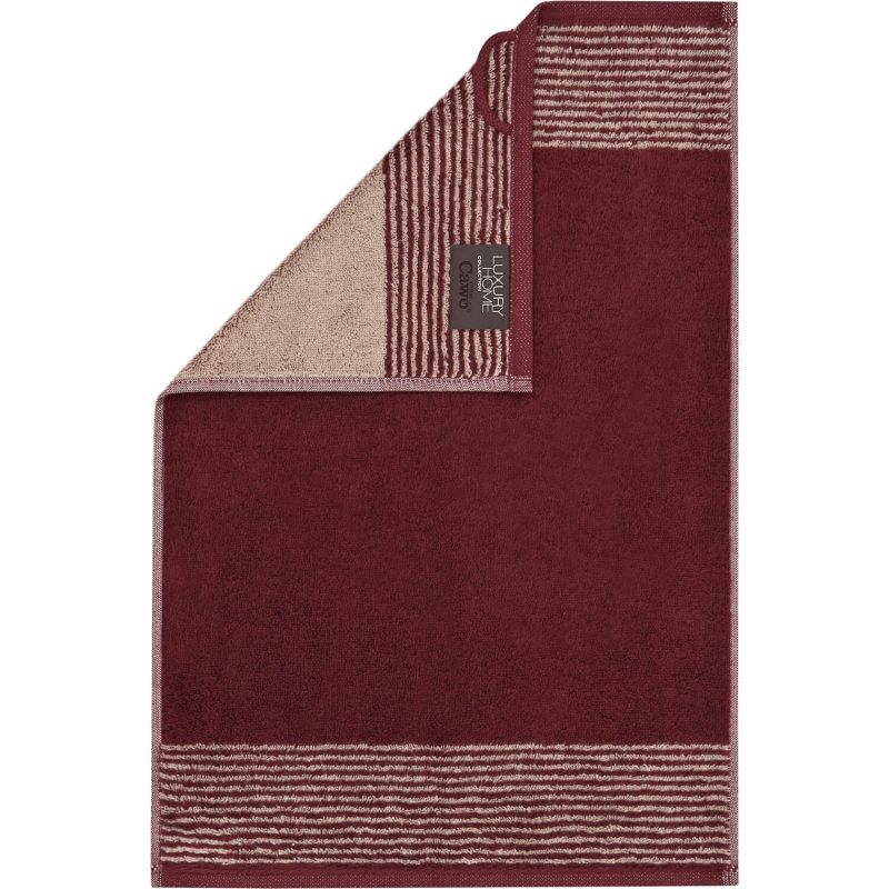Рушник Cawo Two-Tone Bordeaux (590-23)