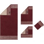 Рушник Cawo Two-Tone Bordeaux (590-23)