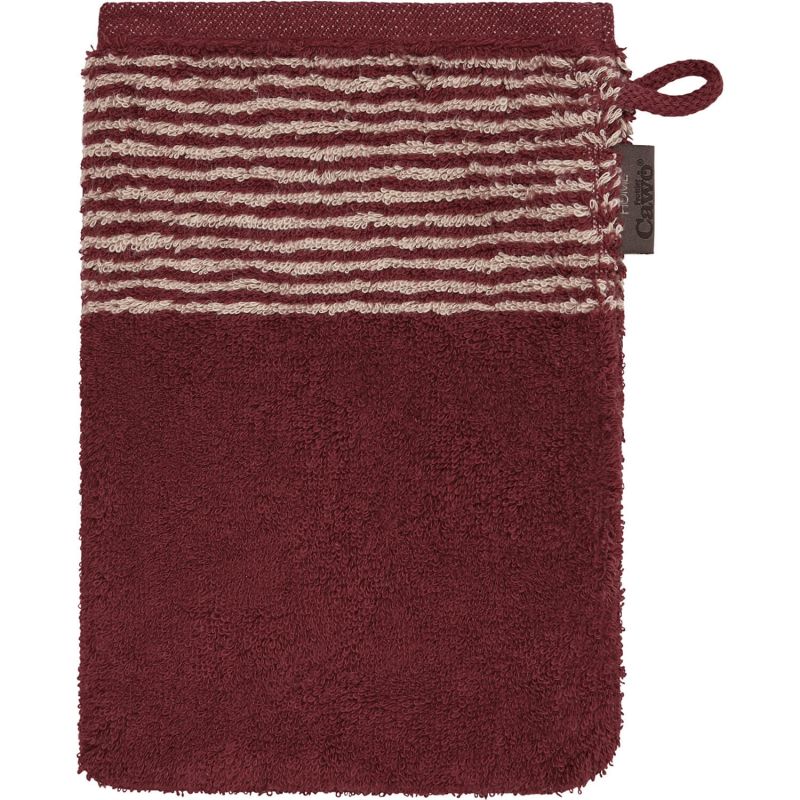 Рушник Cawo Two-Tone Bordeaux (590-23)