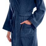 Махровий халат Minorca Indigo