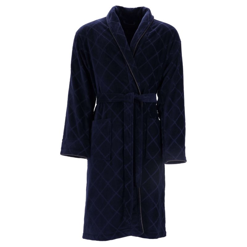 Велюровый халат Barron Marine Blau