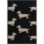 Махровое полотенце Cawo We love Dogs Schwarz 6246-93