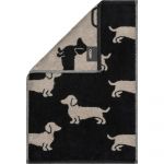 Махровое полотенце Cawo We love Dogs Schwarz 6246-93