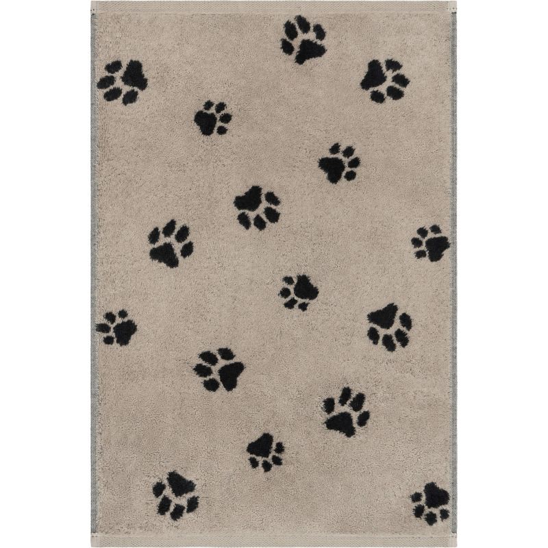 Махровое полотенце Cawo Paws Schwarz 6247-93