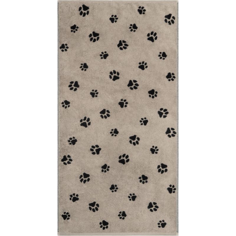 Махровое полотенце Cawo Paws Schwarz 6247-93