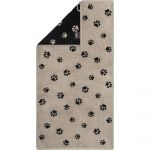Махровое полотенце Cawo Paws Schwarz 6247-93