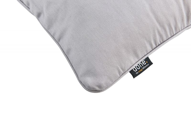 Декоративный чехол на подушку Uni Silver