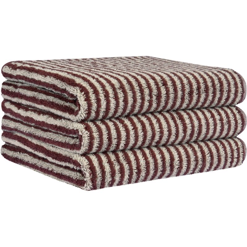 Полотенце Cawo Two-Tone Bordeaux 480-23