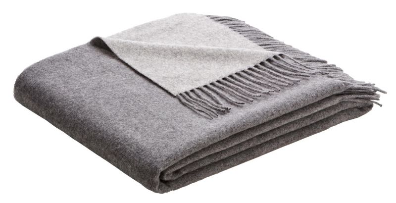 Плед преміум класу Cashmere Grau Silber