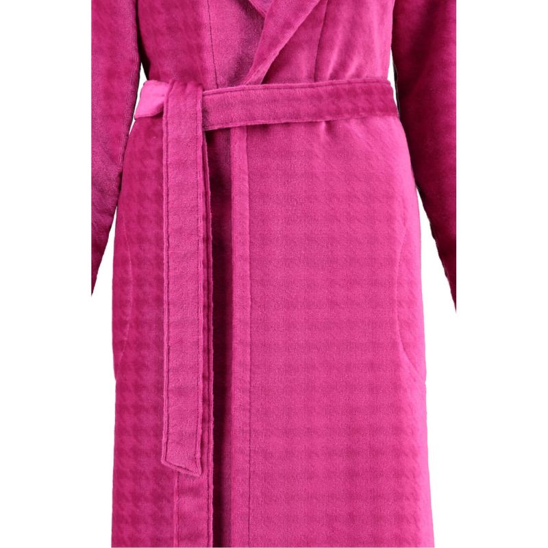 Халат с шалью Shawl Collar Fuchsia (1315)