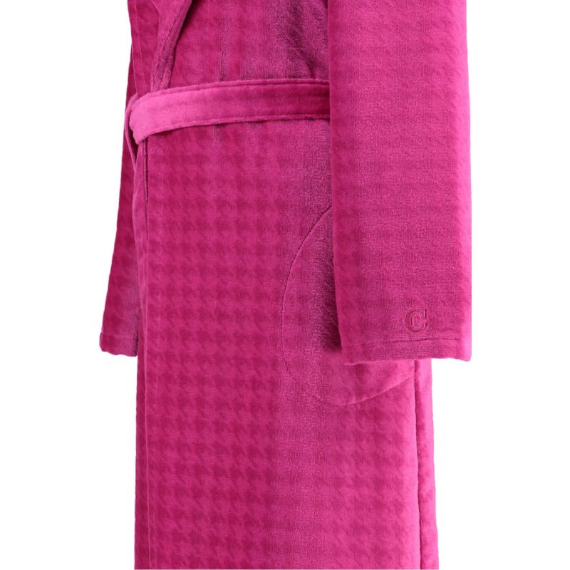 Халат с шалью Shawl Collar Fuchsia (1315)