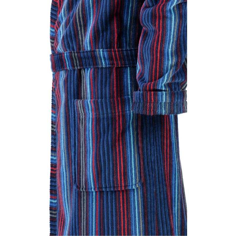 Халат велюровый Kimono Blau Multicolor (5847-16)