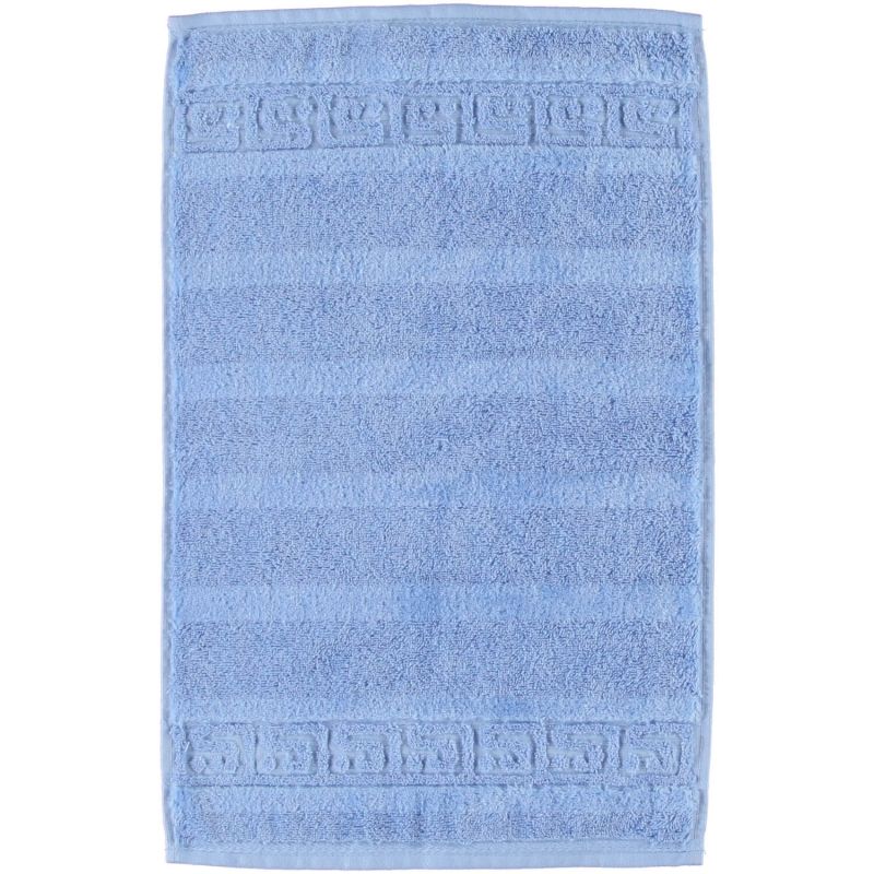 Махровое полотенце Noblesse Uni Mittelblau
