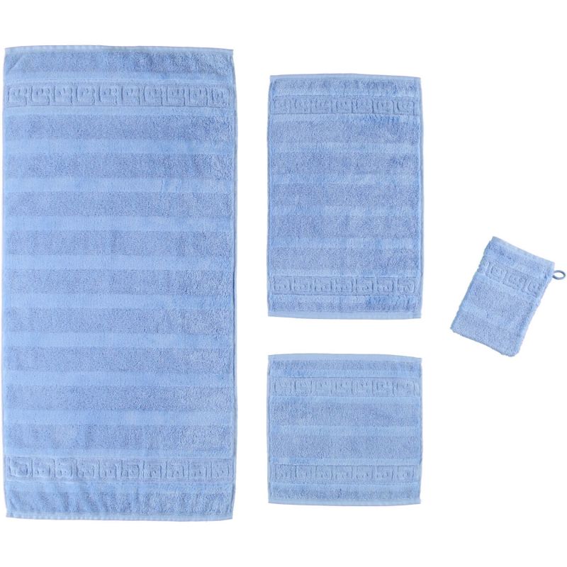 Махровое полотенце Noblesse Uni Mittelblau