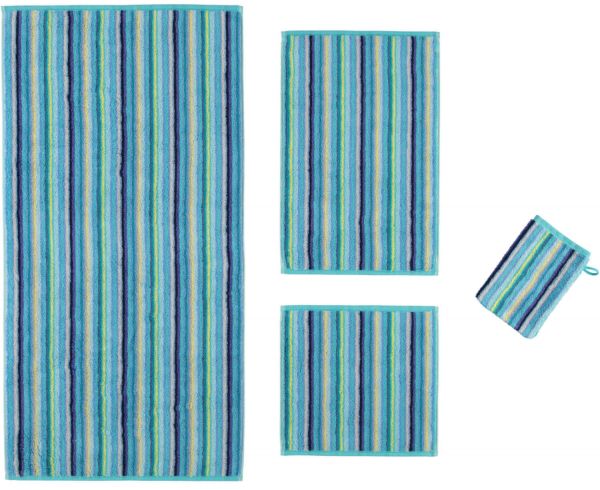 Полотенце Paint Stripes Aqua 967-41