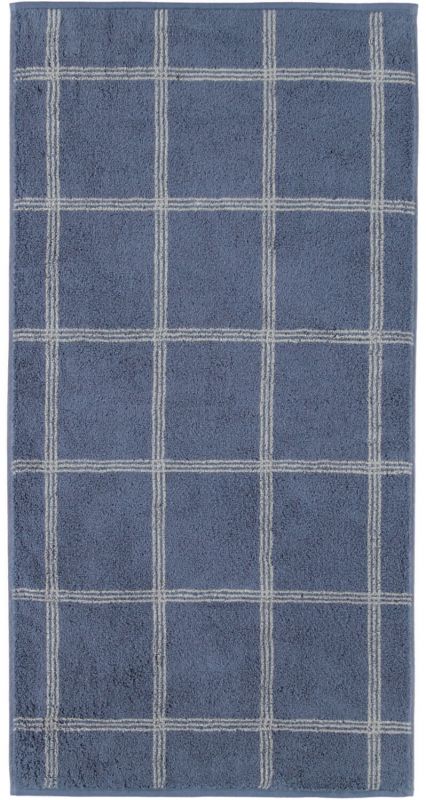 Полотенце хлопковое Two-Tone Nachtblau Towel 604-10