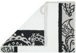 Полотенце Cawo Black & White Paisley Silber 975-76