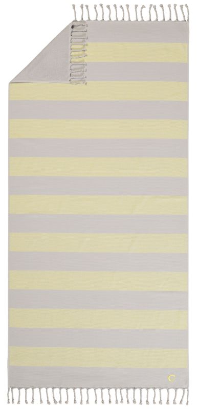 Полотенце Cawo Hamam Stripes Lemon 5503-75