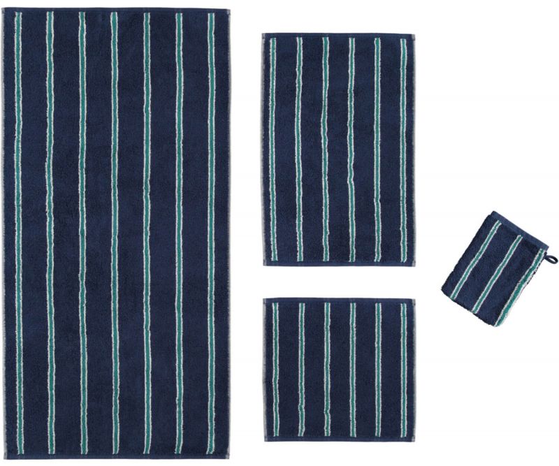 Полотенце Cawo Polo Stripes Navy 365-14