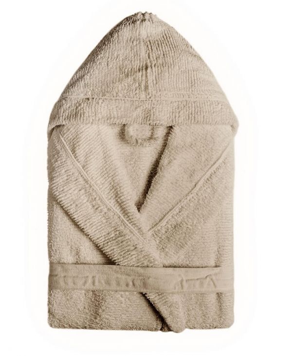 Халат 100% бавовна Ribbon Hooded Linen